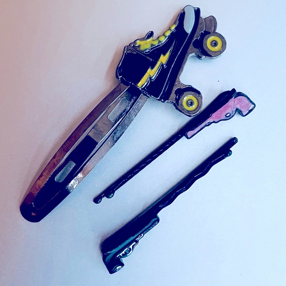 Sourpuss Hair Pins NWOT